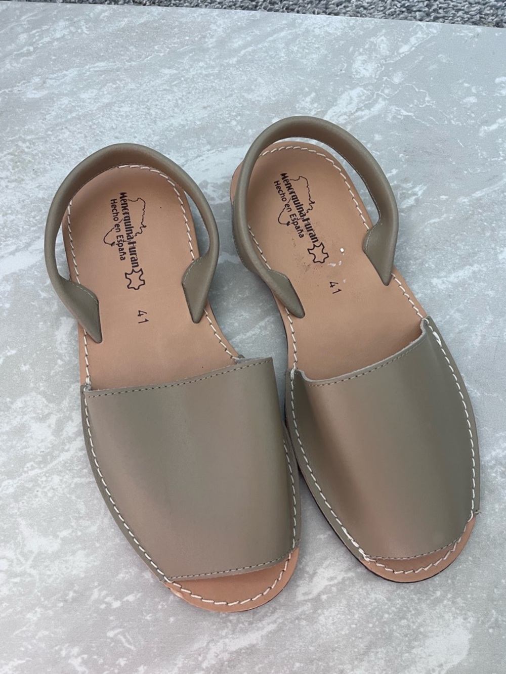 Menorquina Huran Sandals- Size 41
